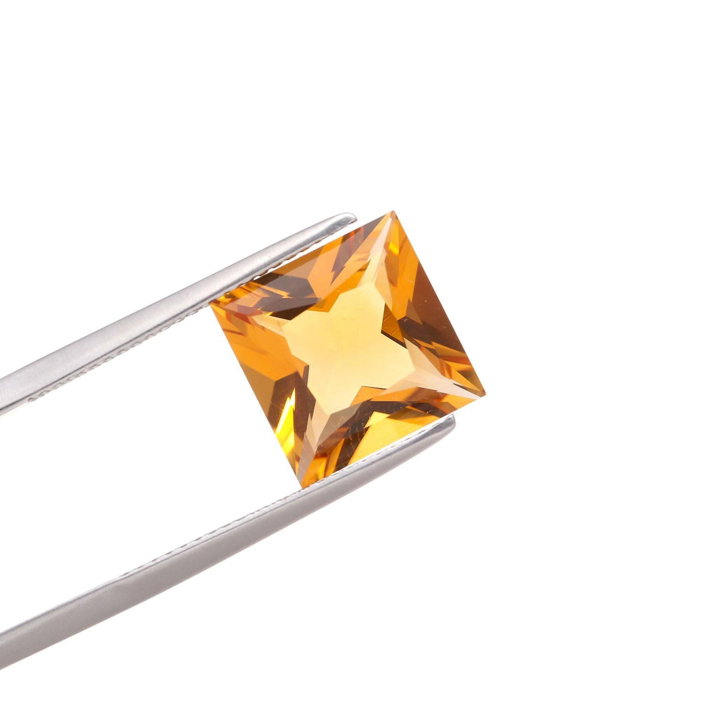 Citrine - 5.7ct - 11mm - Square Shape