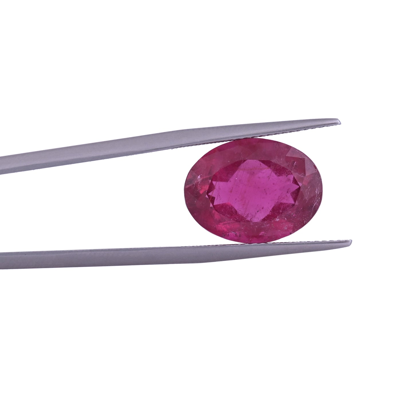Rubelite - 7.59ct - 15.5mm x 12mm - Oval Shape