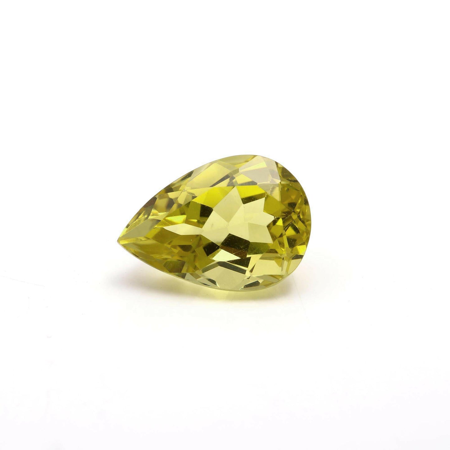 Lemon Quartz - 10.5ct - 12mm x 17mm - Pear Shape