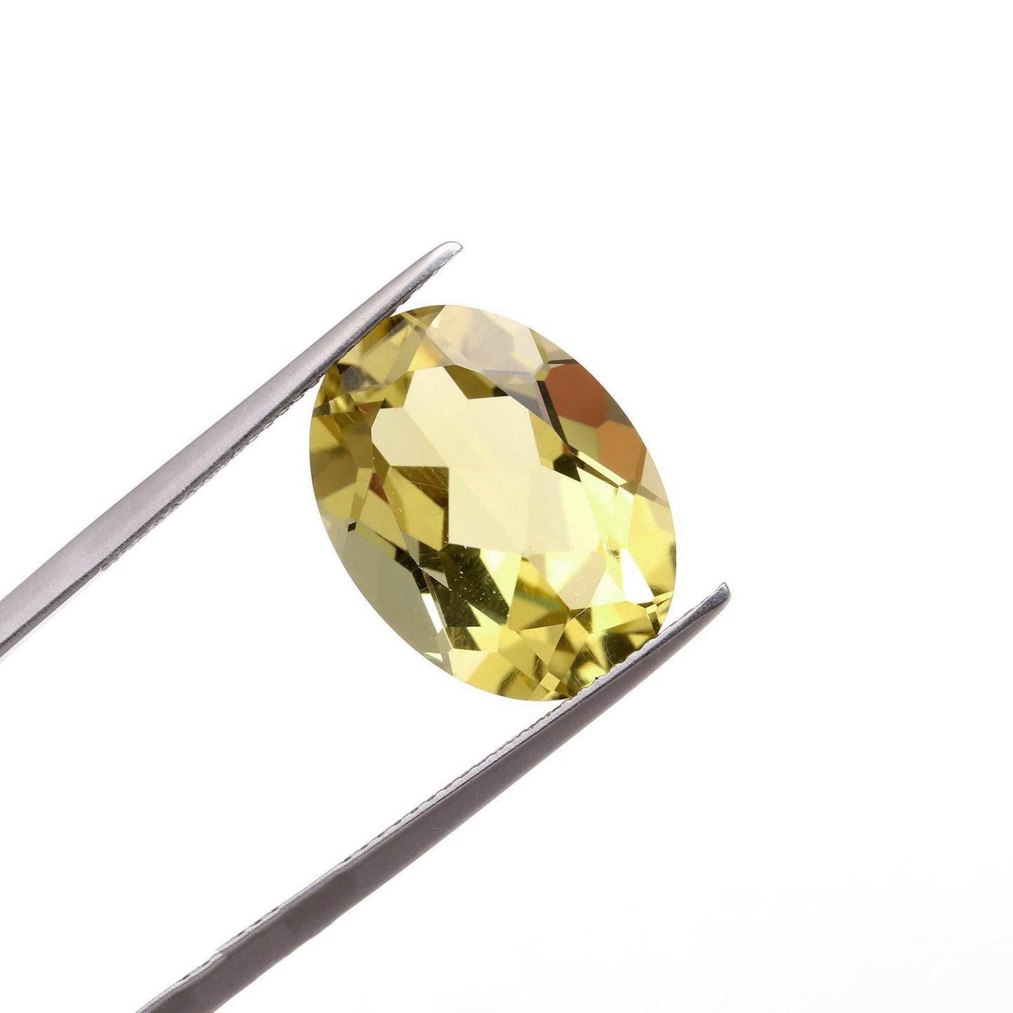Lemon Quartz - 11.6ct - 13.5mm x 17.5mm - Oval Shape