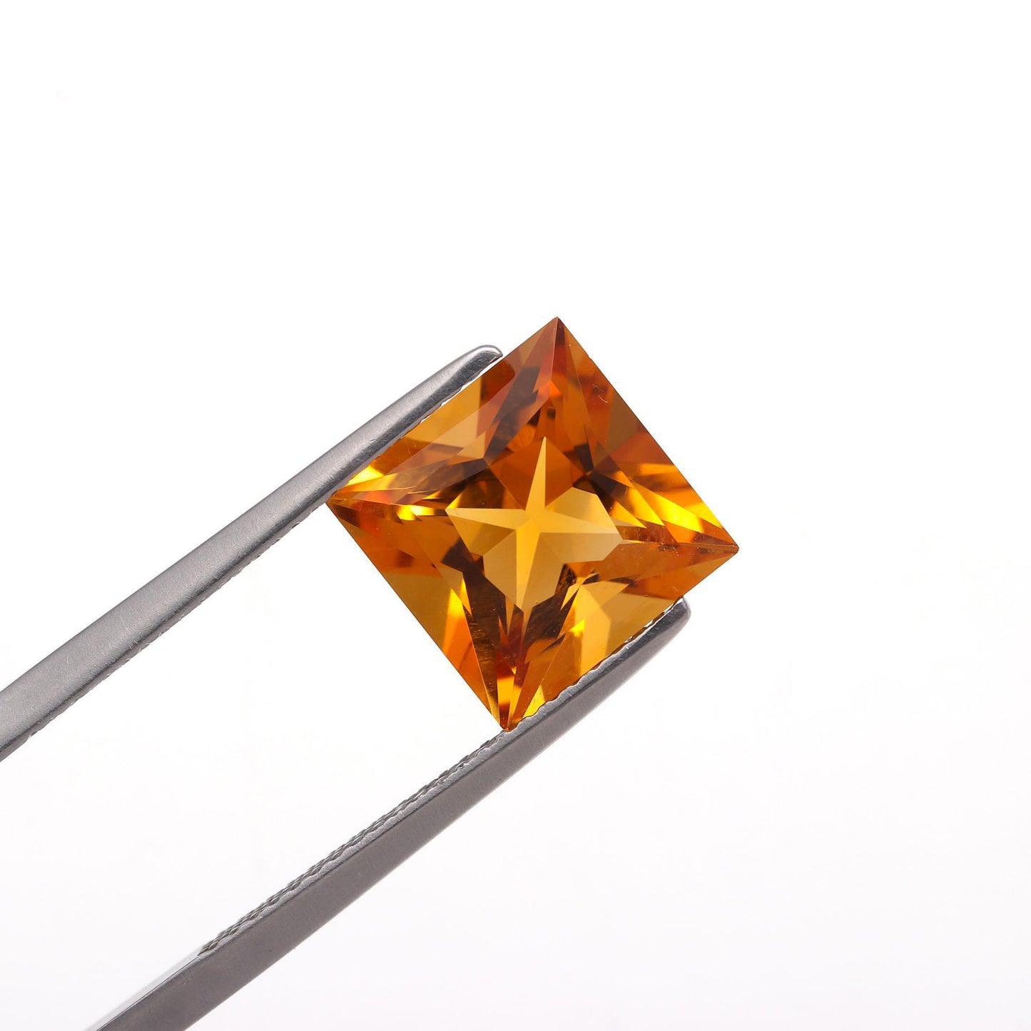 Citrine - 4.5ct - 10mm - Square Shape