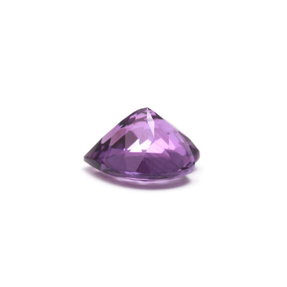 Amethyst - 8.75ct - 13mm x 14mm- Heart Shape