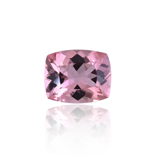 Morganite - 3.32ct - 11mm x 8.5mm - Long Cushion Shape