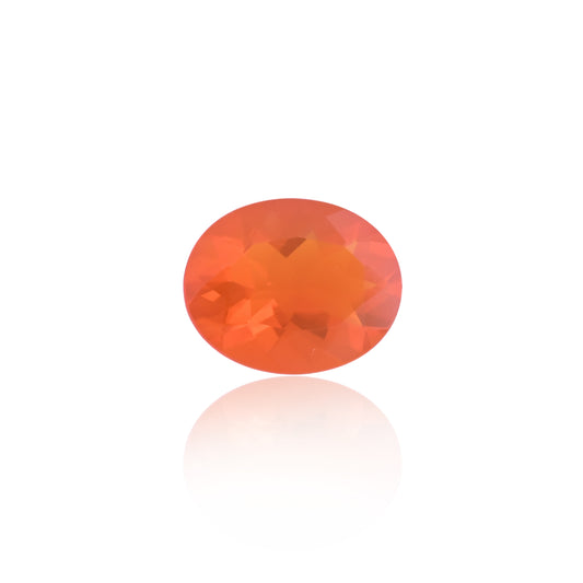 Mexican Fire Opal - 1.98ct - 11mm x 9mm - Oval Shape