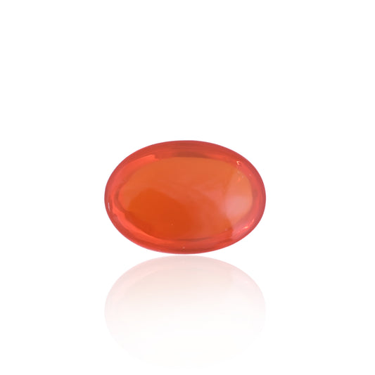 Mexican Fire Opal - 4.81ct - 14mm x 10mm - Oval Shape