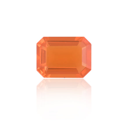 Mexican Fire Opal - 0.90ct - 8mm x 6mm - Octagon Shape