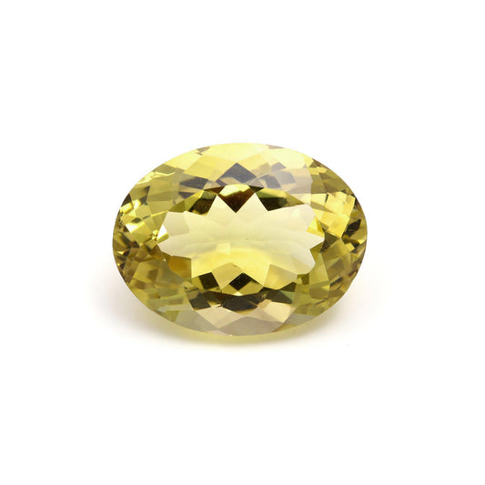 Lemon Quartz - 33.4ct - 25mm x 19mm - Oval Shape