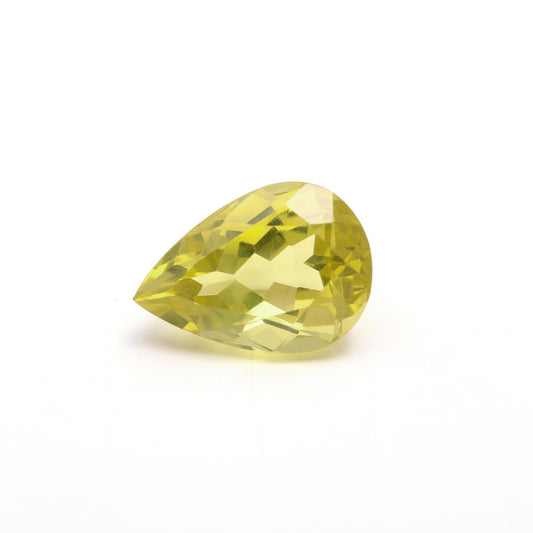 Lemon Quartz - 9.75ct - 12mm x 17mm - Pear Shape